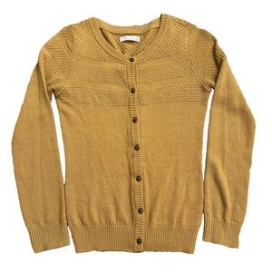 Samsoe Samsoe yellow cardigan sweater size XS
